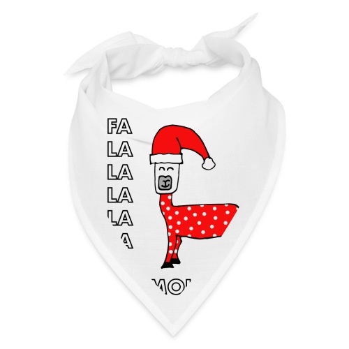Christmas llama. - Bandana