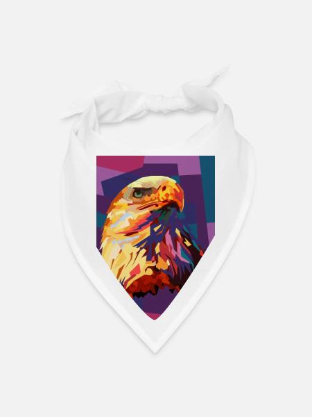 eagle usa - Bandana - white - Front