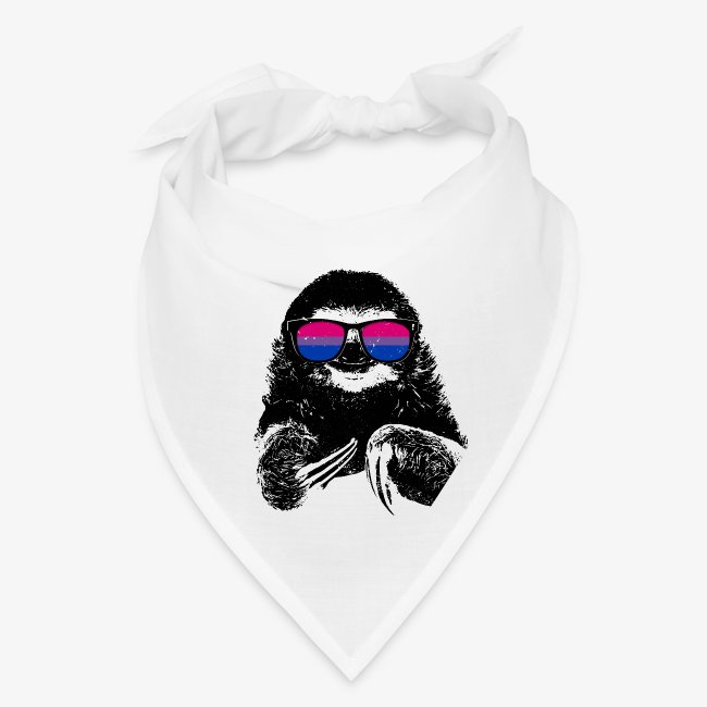 Pride Sloth Bisexual Flag Sunglasses