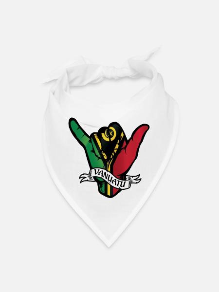Vanuatu Shaka - Bandana - white