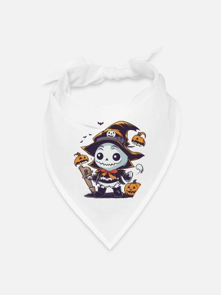 Ghost captain pirate - Bandana - white