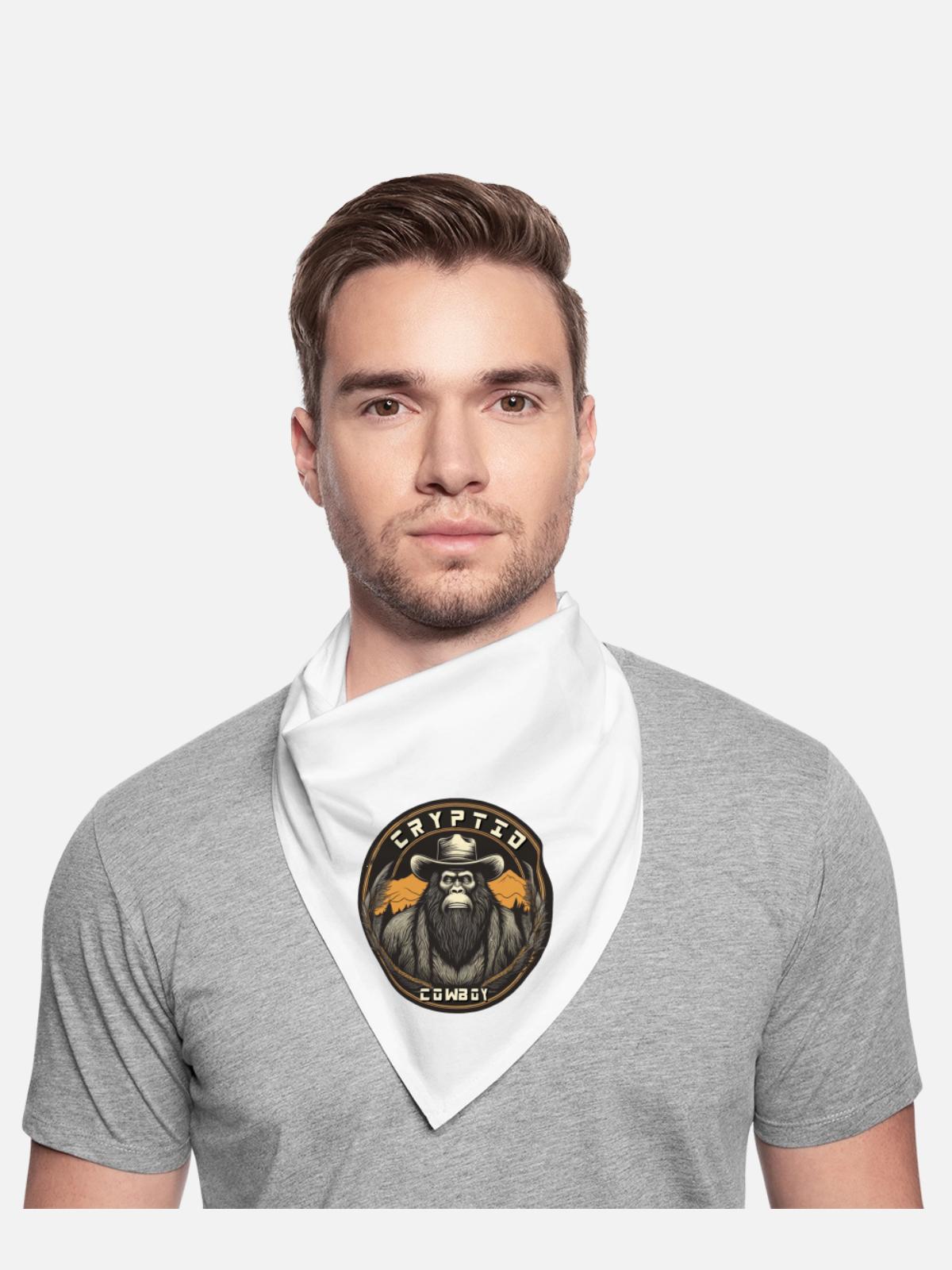 Cryptid Cowboy - Bandana - white - Front - TBD (187cm)
