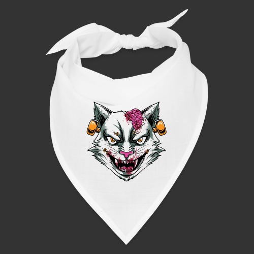 Horror Mashups: Zombie Stein Cat T-Shirt - Bandana