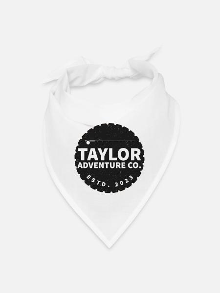 Primary Logo - Bandana - white - Front