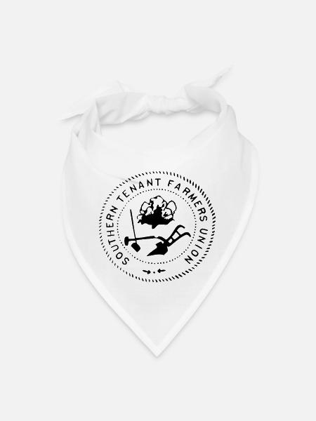 Southern Tenant Farmers Union - Bandana - white
