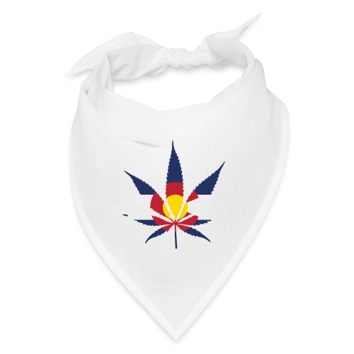 Colorado Pot Leaf Flag - Bandana