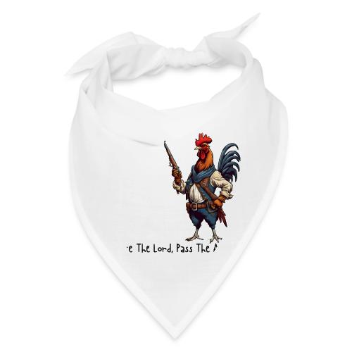 Praise The Lord Pass The Ammo Rooster - Bandana