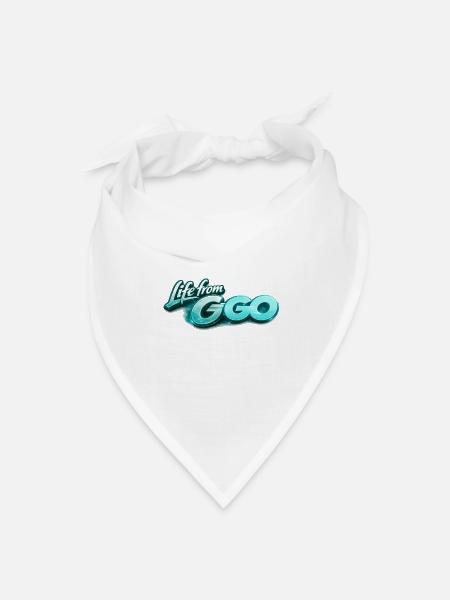 Life from GO - Bandana - white - Front