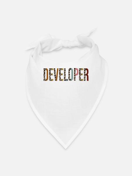 Developer - Bandana - white - Front