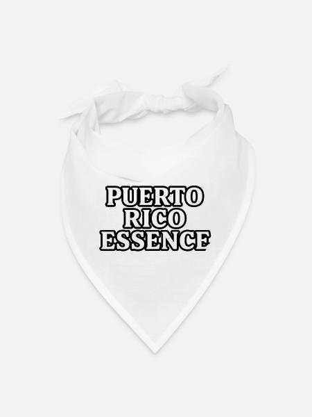 Puerto Rico Essence - Bandana - white