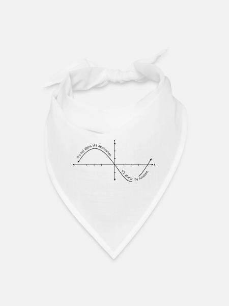 It's About Function - Bandana - white - Front