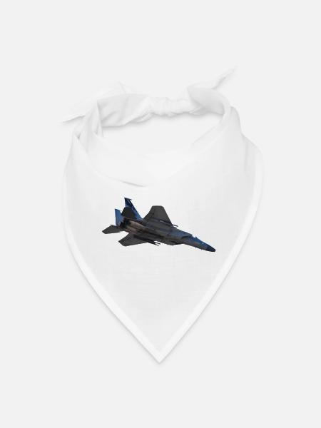 McDonnell Douglas F-15E Strike Eagle - Bandana - white - Front