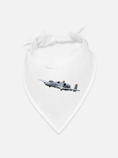 A-10 - Bandana - white - Front
