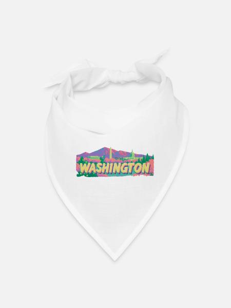 Vivid DC Icons Pop Art Tee - Bandana - white - Front