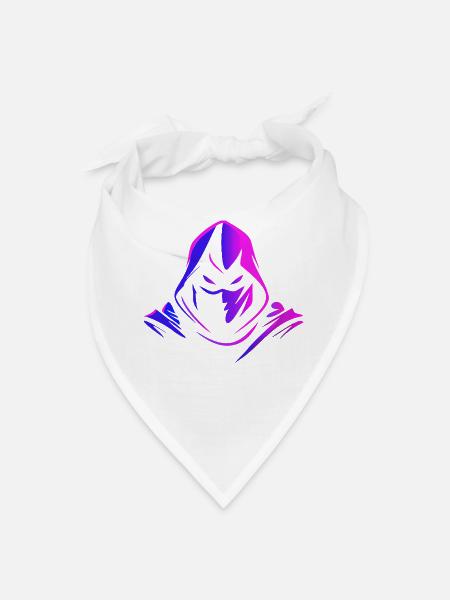 Epic Gaming Logo – Esports Style Design for Gamers - Bandana - white