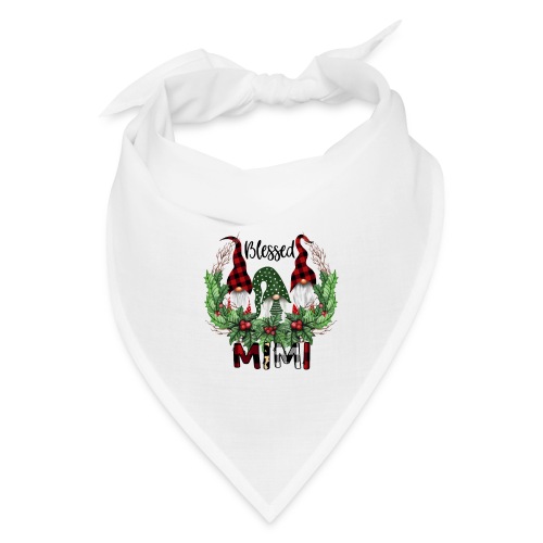 Blessed Mimi Christmas Gnome Grandma Gift shirt - Bandana