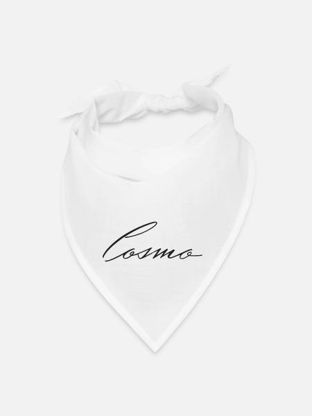 Cosmo Style Dark - Bandana - white - Front