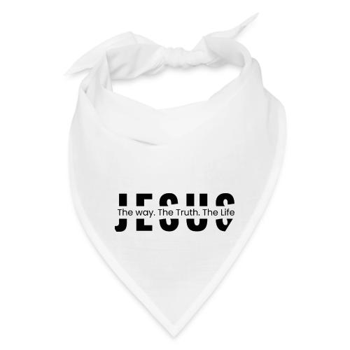 Jesus the Truth and the Life Bible Verse Merch - Bandana
