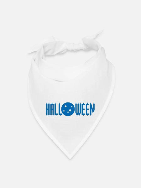 Halloween s Blue Moon - Bandana - white