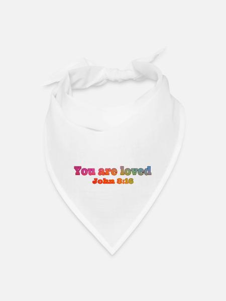 John - Bandana - white - Front