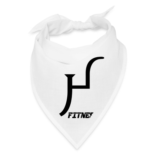 HIIT Life Fitness logo white - Bandana