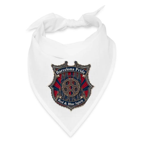 Barcelona Scarlet Pride T Shirt, Soccer City Gift - Bandana