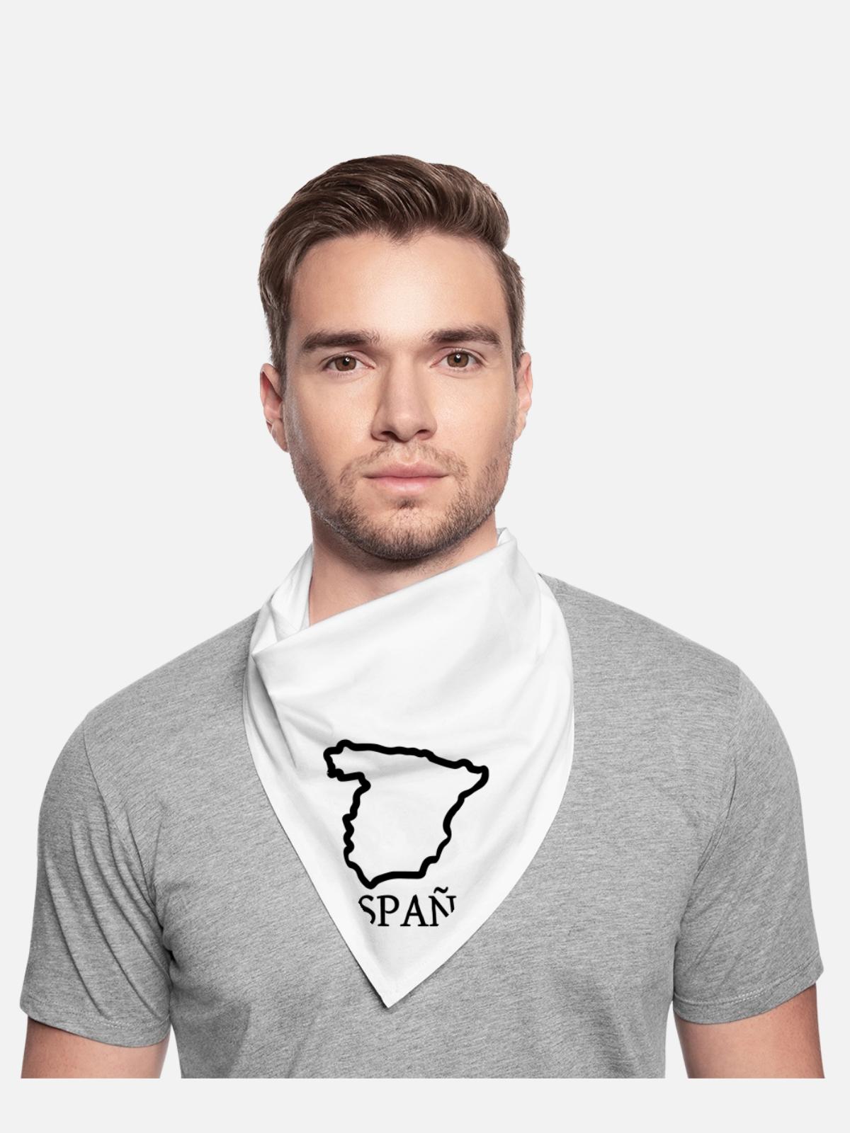 espana - Bandana - white - Front - TBD (187cm)