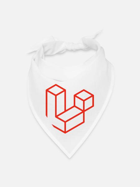 Laravel Php Programmer - Bandana - white