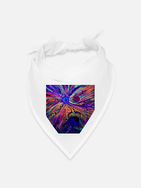 Atomic Sun Inverted - Bandana - white