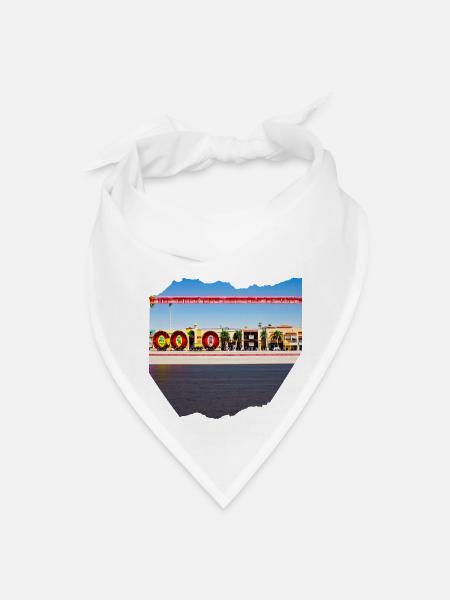COLOMBIA 24 10 - Bandana - white