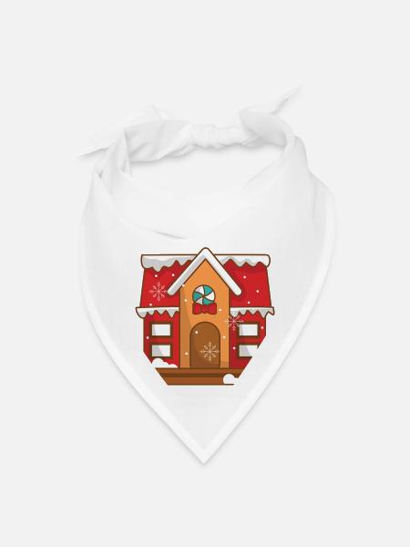 Candy house - Bandana - white