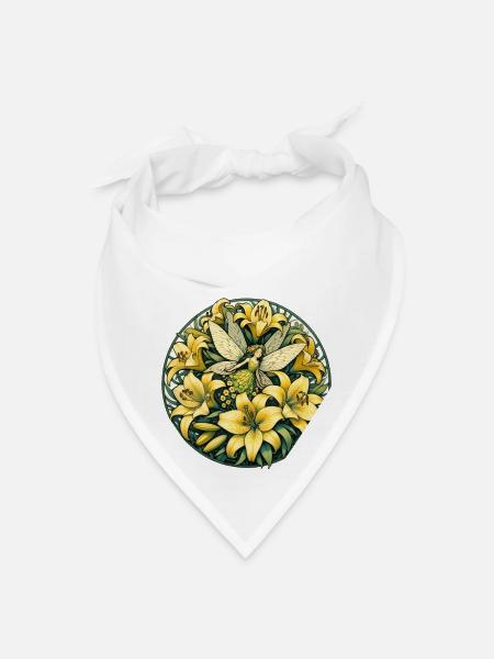 Lily Fairy - Bandana - white