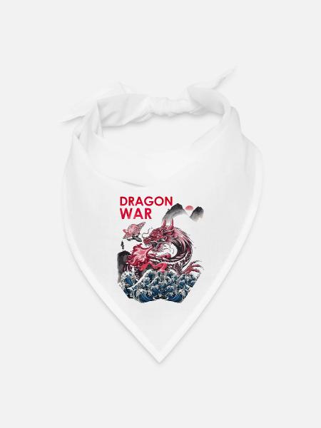 Dragon's Rage - Bandana - white - Front