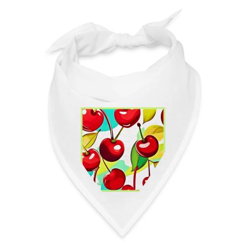 Vibrant Cherry Pattern - Bandana
