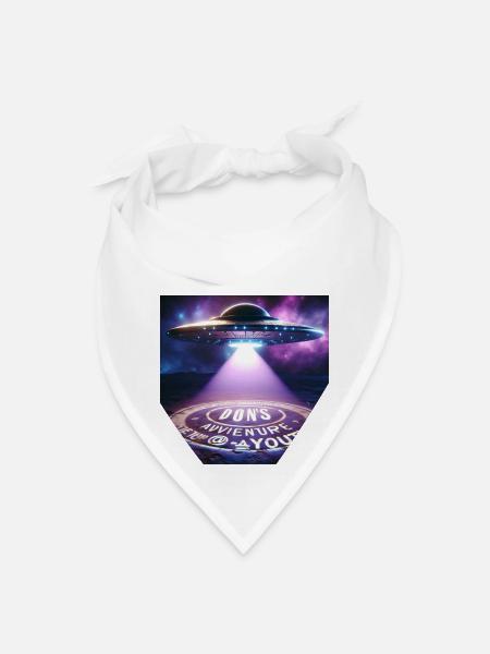 Dons YouTube Adventure - Bandana - white - Front