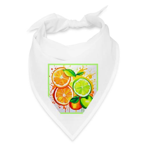 Neon Chaos Liquid Color Explosion - Bandana