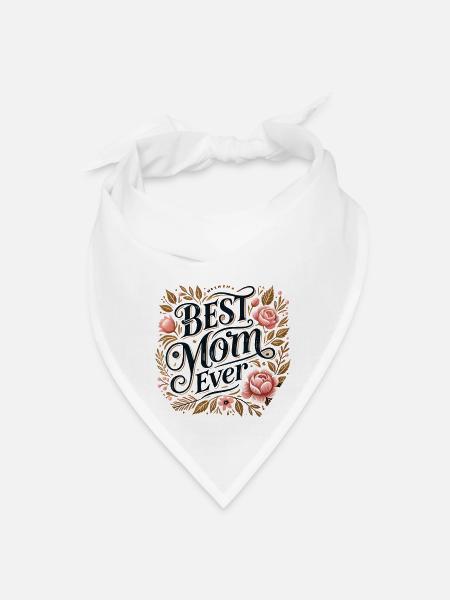 Mum – Fun & Bold Design for Gifts and Apparebest - Bandana - white