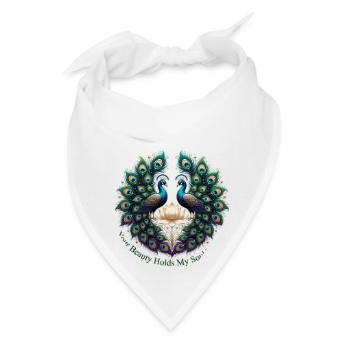 Your Beauty Holds My Soul Peacock Gifts T-Shirt - Bandana