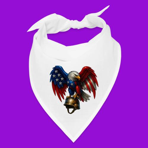 American Flag Bald Eagle - Helmet - Bandana