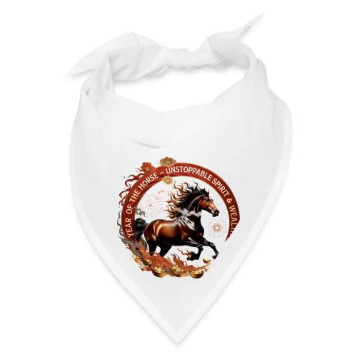 Year of the Horse Fiery Spirit T Shirt, Lunar New - Bandana