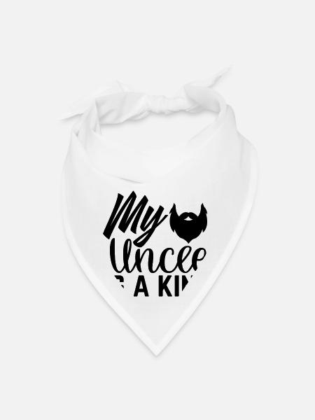 Beard-Bearded Father - Bandana - white - Front