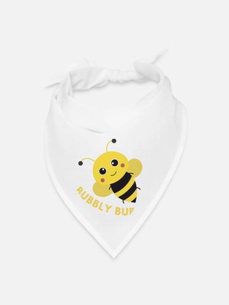 Bubbly Bubbly : Effervescent Elegance - Bandana - white