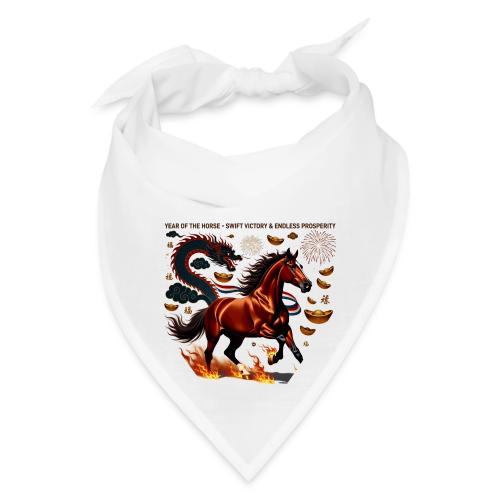 Year of the Horse Victory T Shirt, Lunar New Year - Bandana