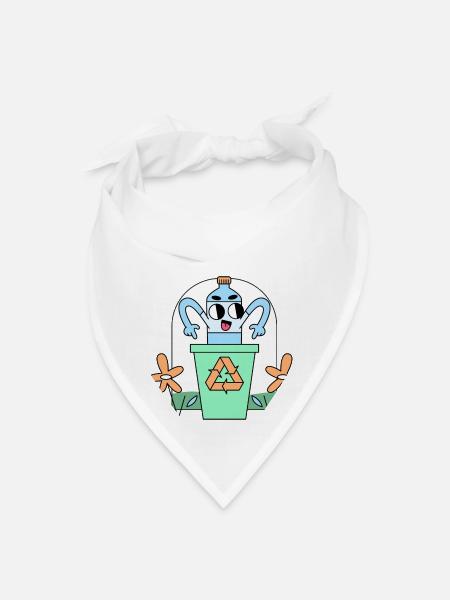 Marine Conservation - Bandana - white - Front