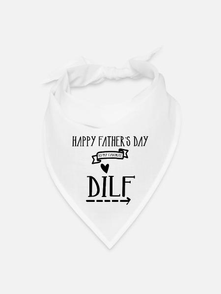 Beard-Bearded Father - Bandana - white - Front