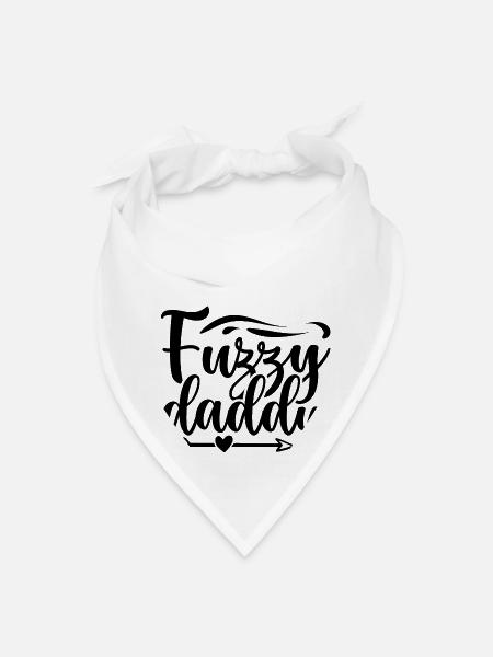 Beard-Bearded Father - Bandana - white - Front