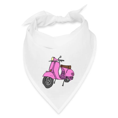 Pink motor scooter - Bandana