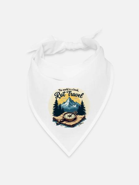 nature - Bandana - white - Front