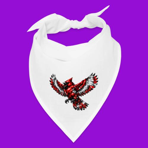 Silver Cardinal in Flight - Bandana