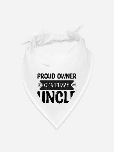 Beard-Bearded Father - Bandana - white - Front
